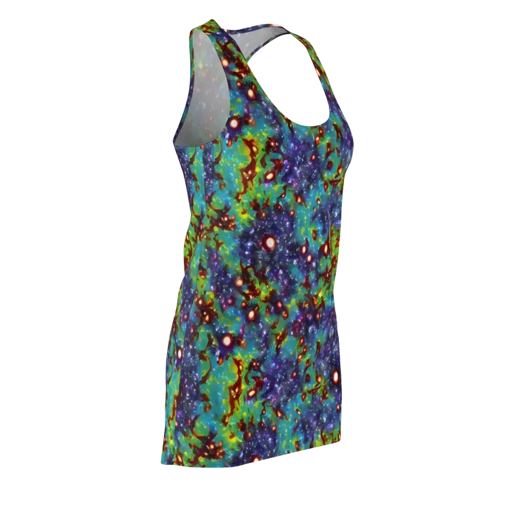 Bioluminescent Wilds on Racerback Dress — Front Side