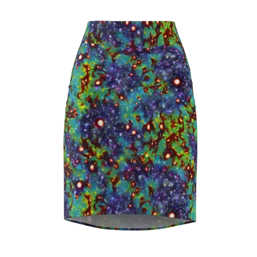 Bioluminescent Wilds on a Pencil Skirt
