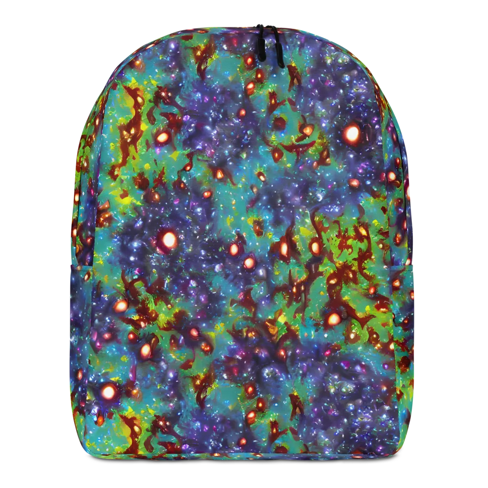 Bioluminescent Wilds on Minimalist Backpack — Front