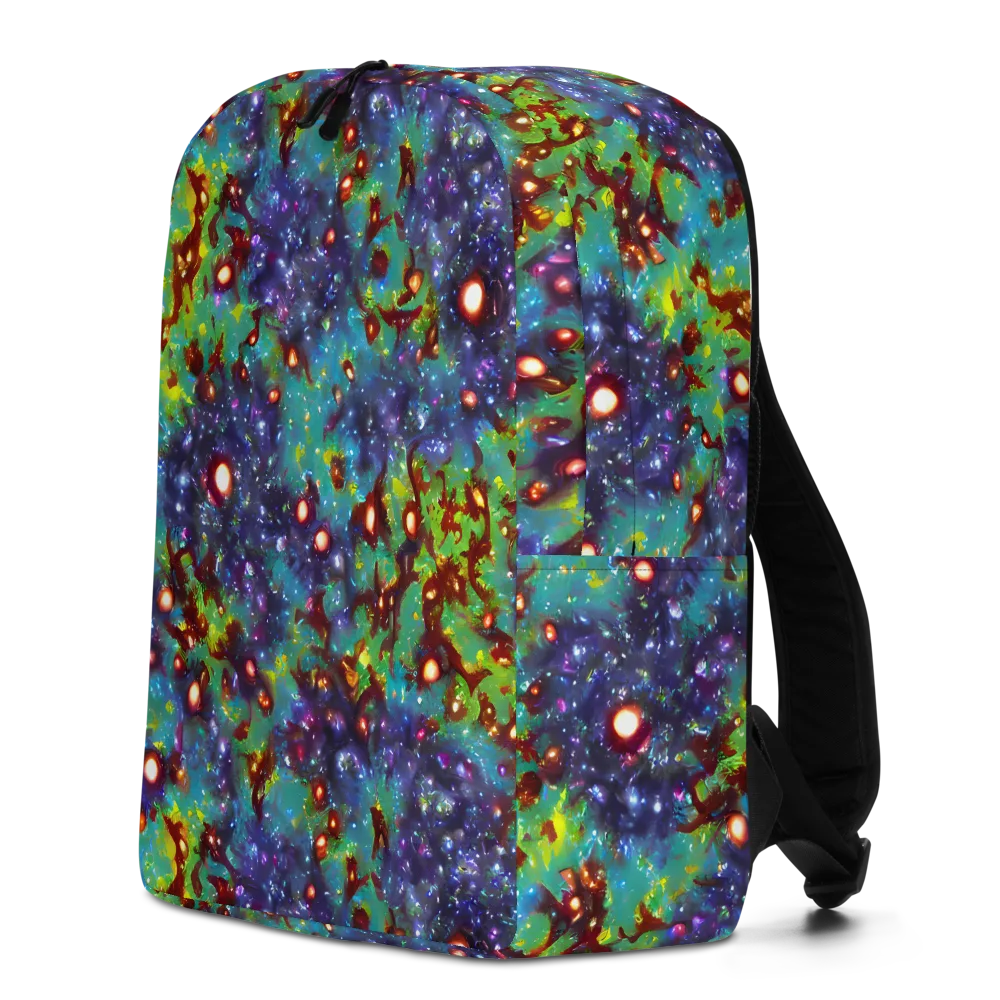Bioluminescent Wilds on Minimalist Backpack — Left