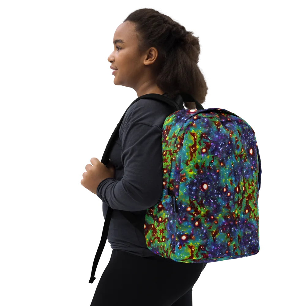 Bioluminescent Wilds on Minimalist Backpack — Right Front