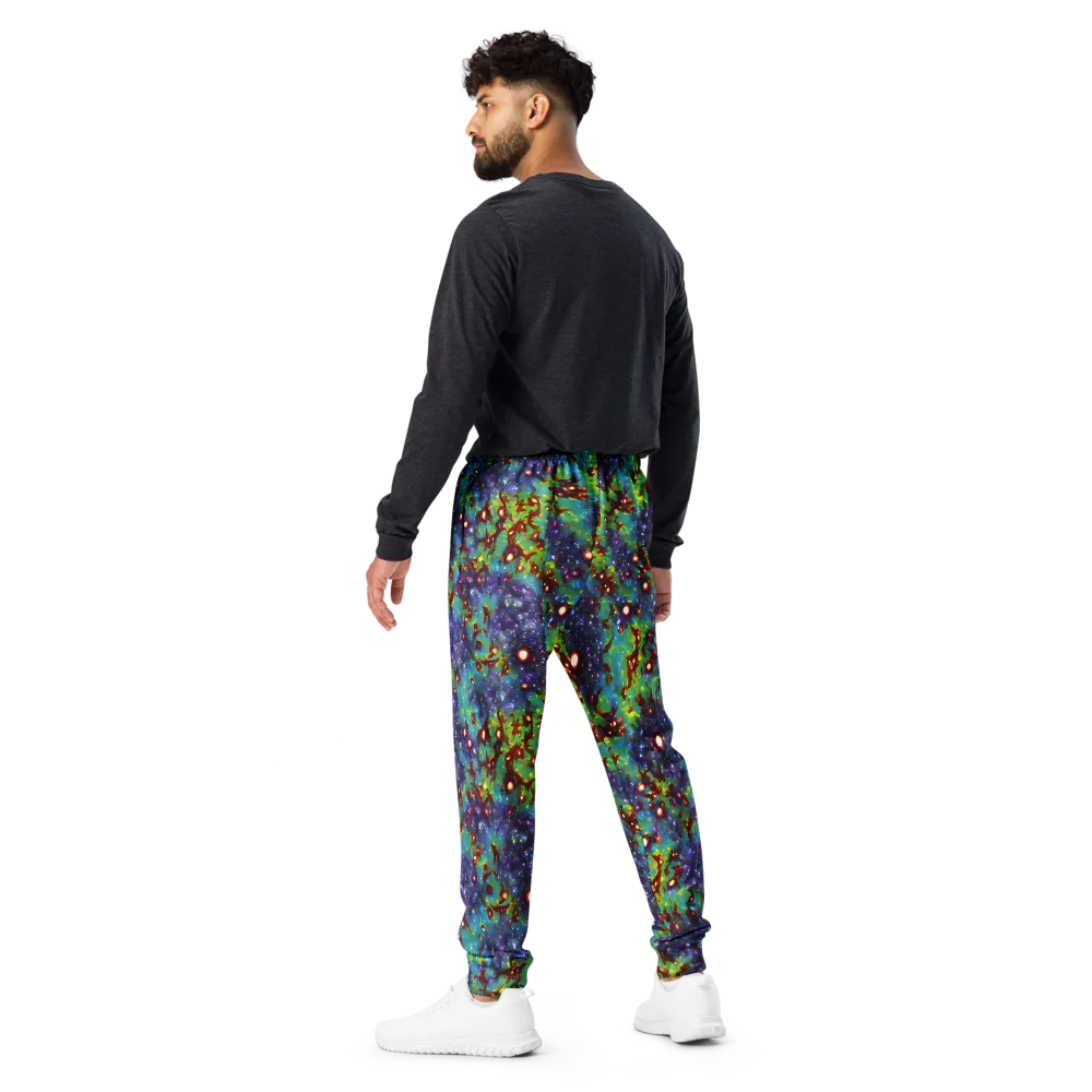 Bioluminescent Wilds on Men's Joggers — Back