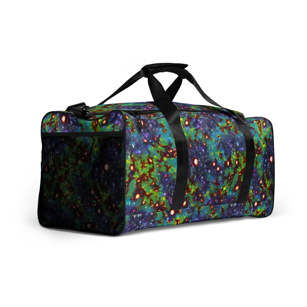 Bioluminescent Wilds on Duffle Bag — Right Front