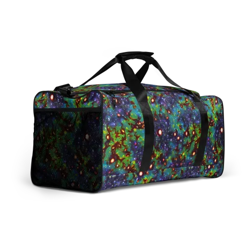 Bioluminescent Wilds on a Duffle Bag