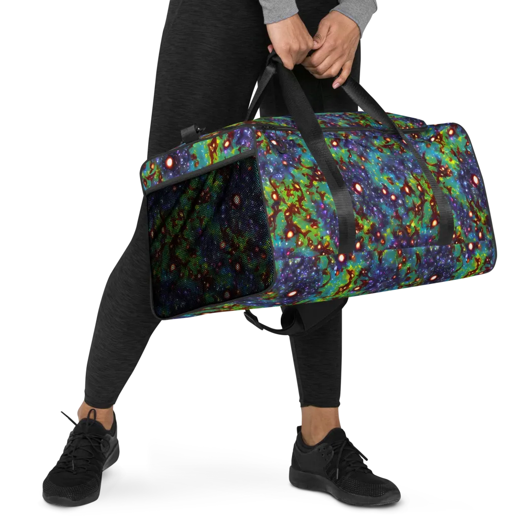 Bioluminescent Wilds on Duffle Bag — Right Front