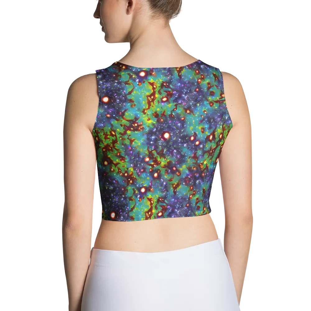 Bioluminescent Wilds on Crop Top — Back