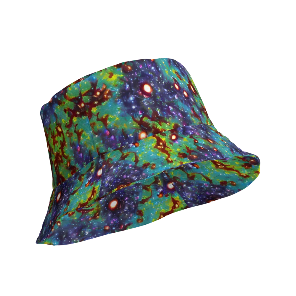 Bioluminescent Wilds on Reversible Bucket Hat — Product details Outside