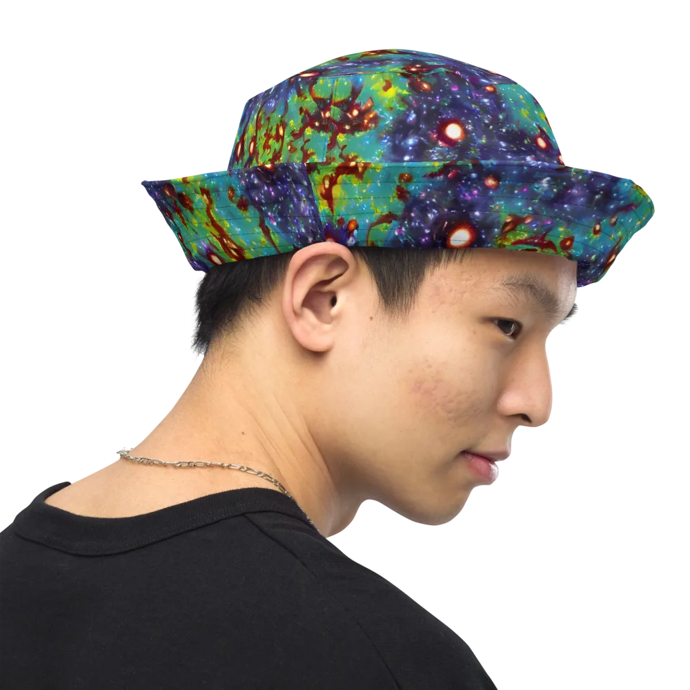 Bioluminescent Wilds on Reversible Bucket Hat — Right Outside