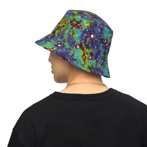 Bioluminescent Wilds on a Reversible Bucket Hat