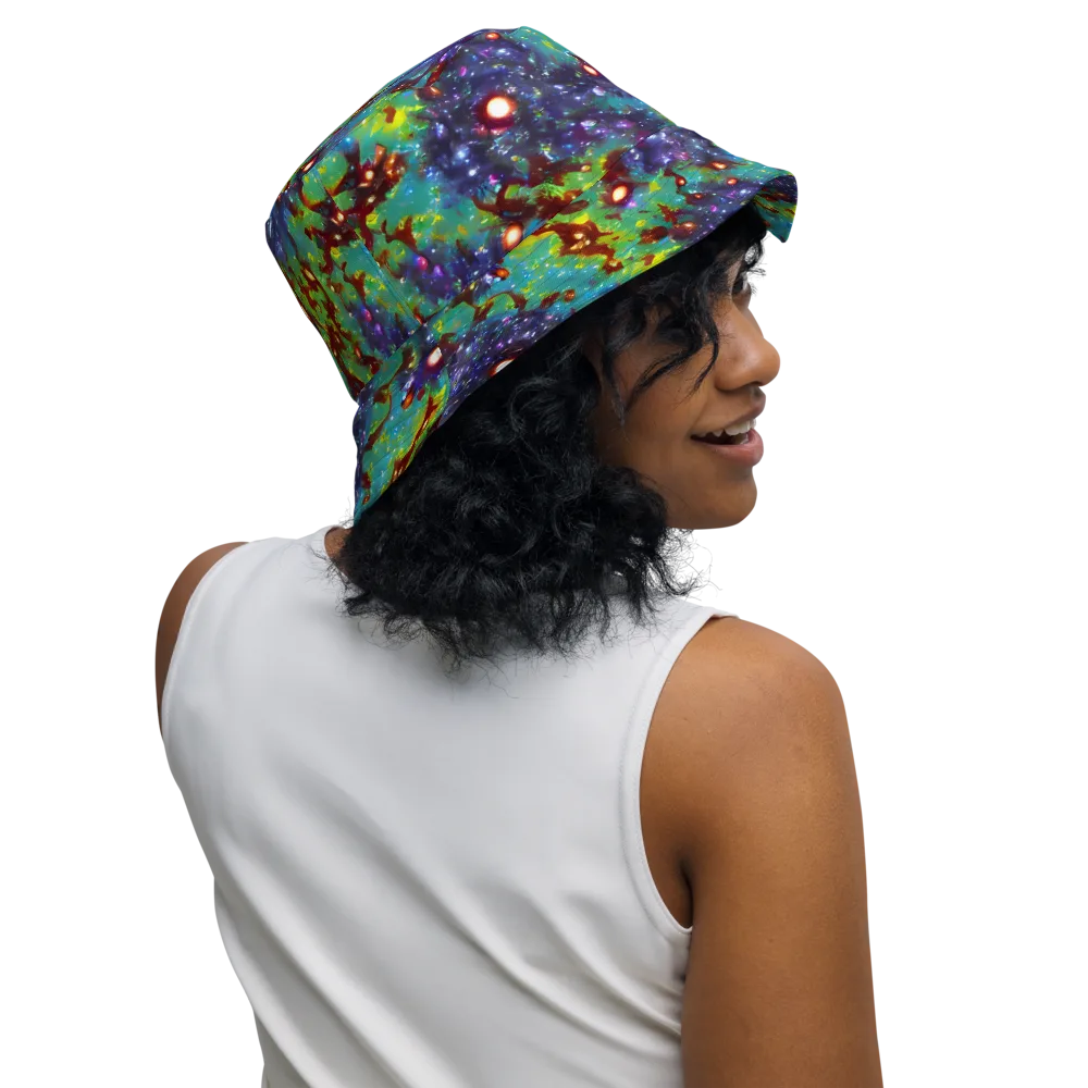 Bioluminescent Wilds on Reversible Bucket Hat — Right Outside