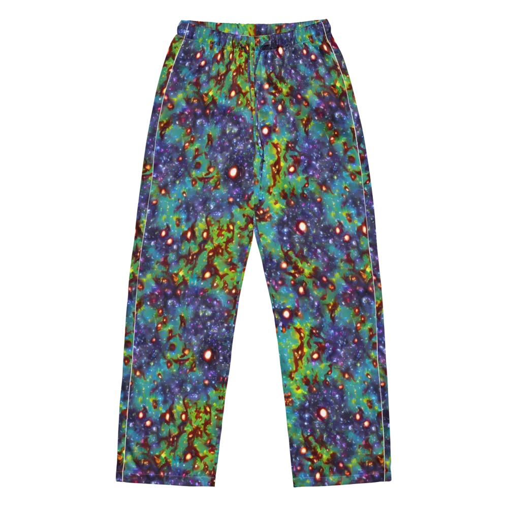 Bioluminescent Wilds on Women's Pajama Pants — Front