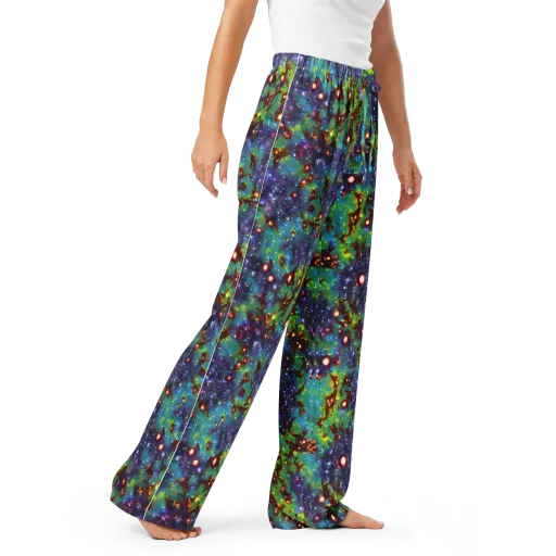 Bioluminescent Wilds on a Women's Pajama Pants