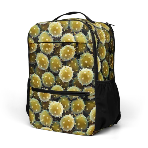 Golden Spore on a Utility Backpack