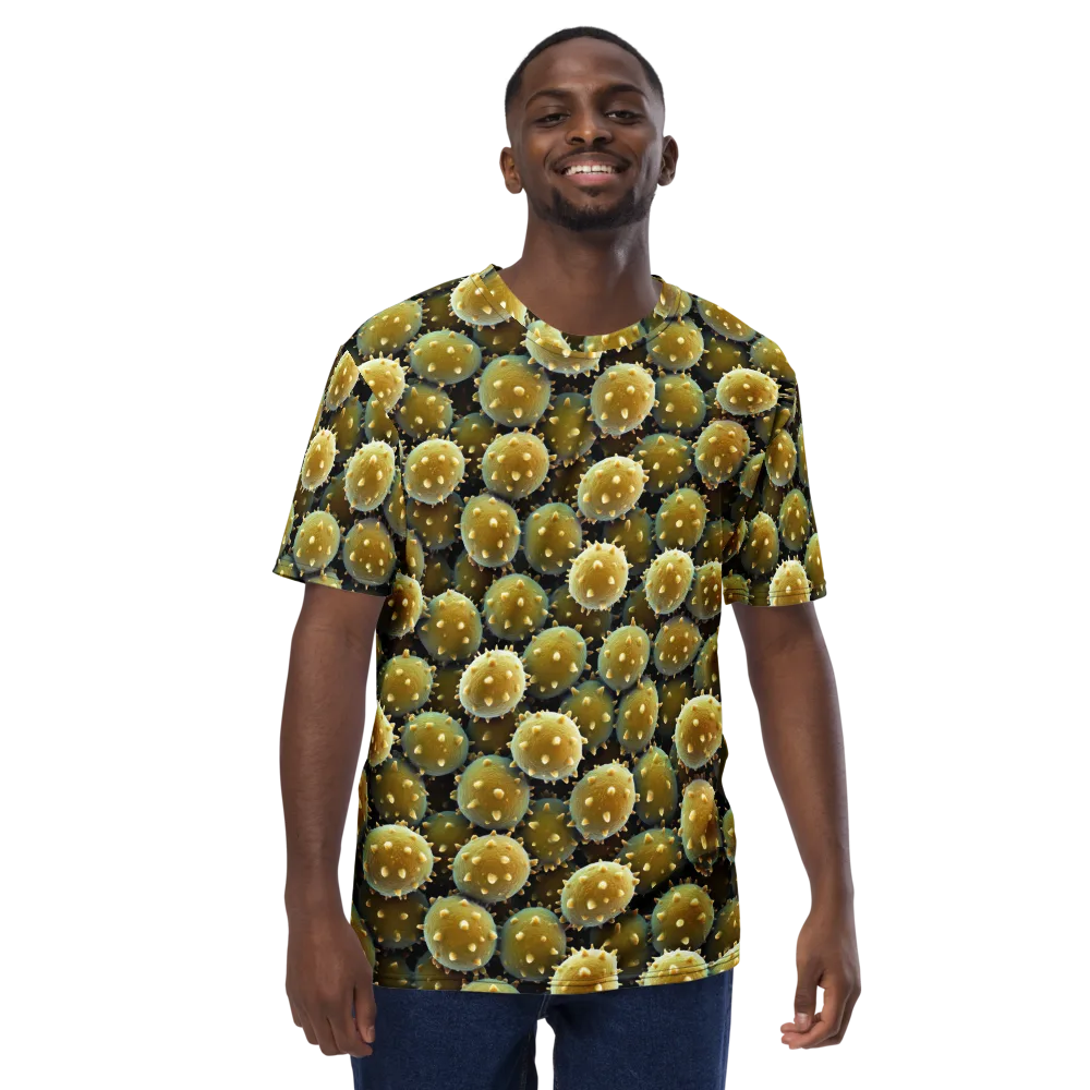 Golden Spore on Men's Crew Neck T-Shirt — Front