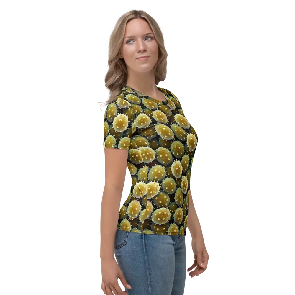 Golden Spore on Women's Crew Neck T-Shirt — Right