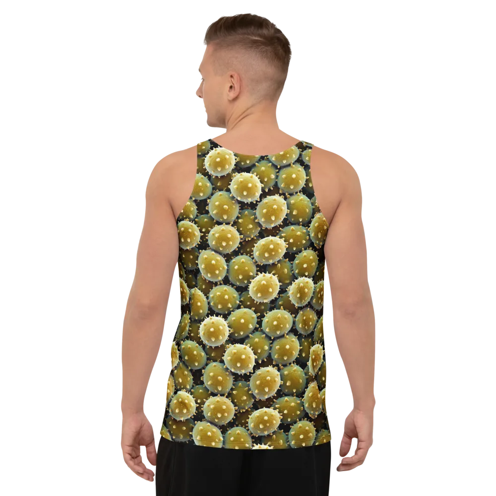 Golden Spore on Men's Tank Top — Back