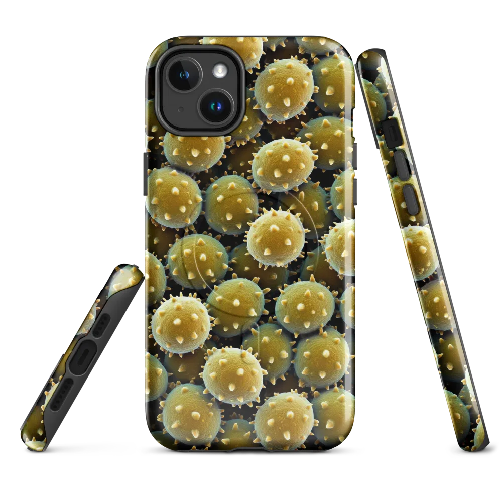 Golden Spore on MagSafe Tough Case for iPhone® — Front