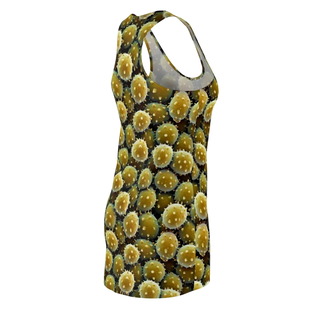 Golden Spore on Racerback Dress — Back Side