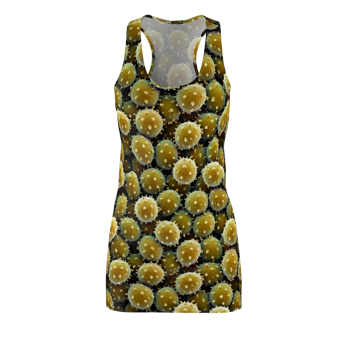 Golden Spore on Racerback Dress — Front