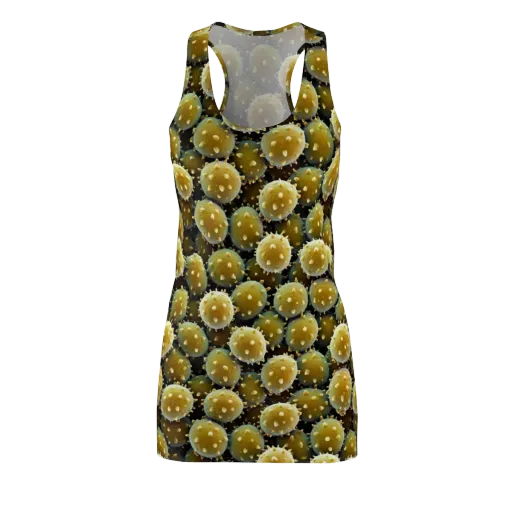 Golden Spore on a Racerback Dress
