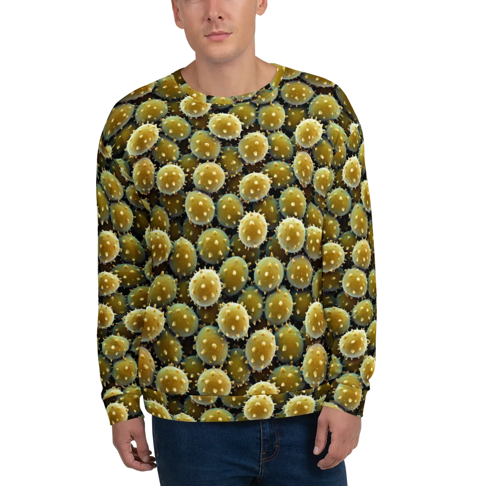 Golden Spore on Sweatshirt — Front