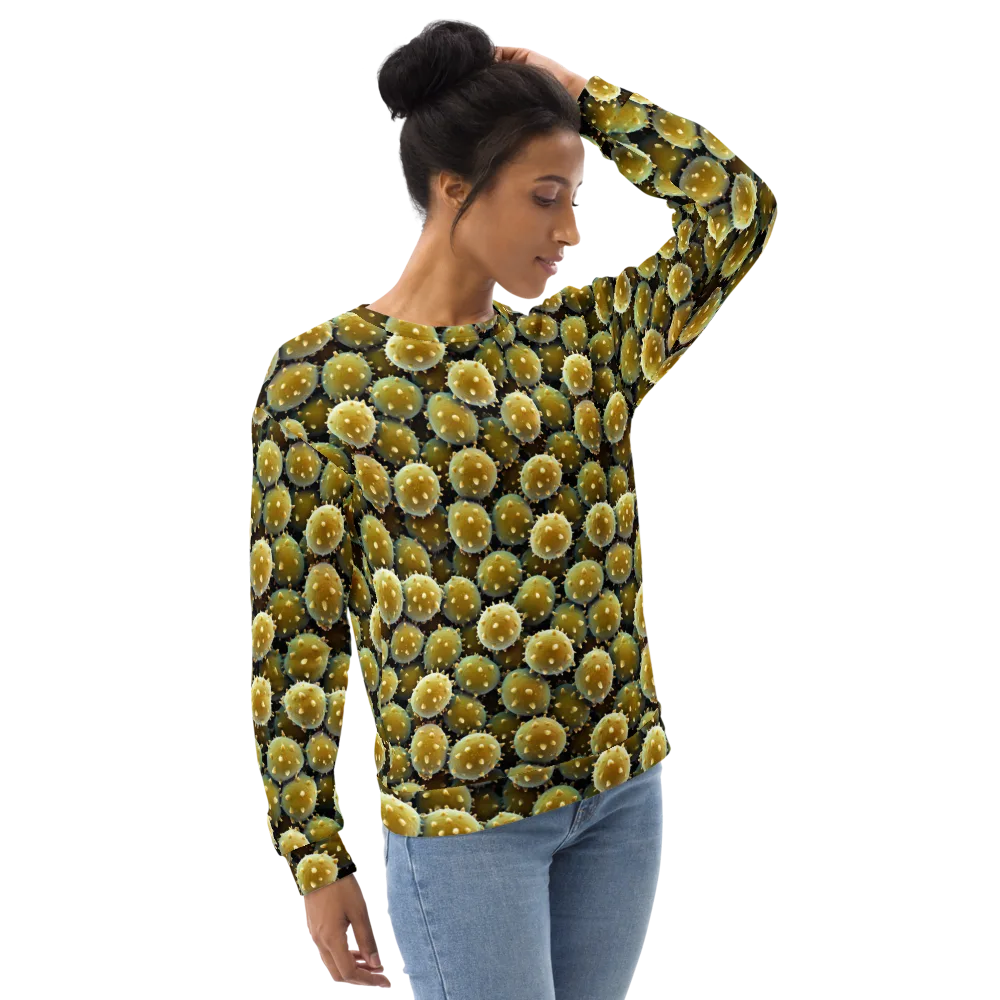 Golden Spore on Sweatshirt — Right Front