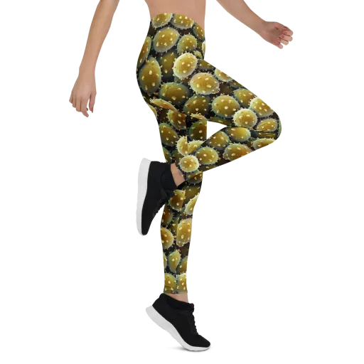 Golden Spore on a Leggings