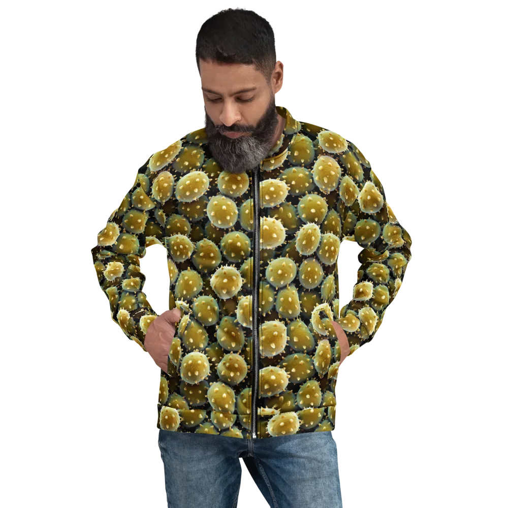 Golden Spore on Bomber Jacket — Front
