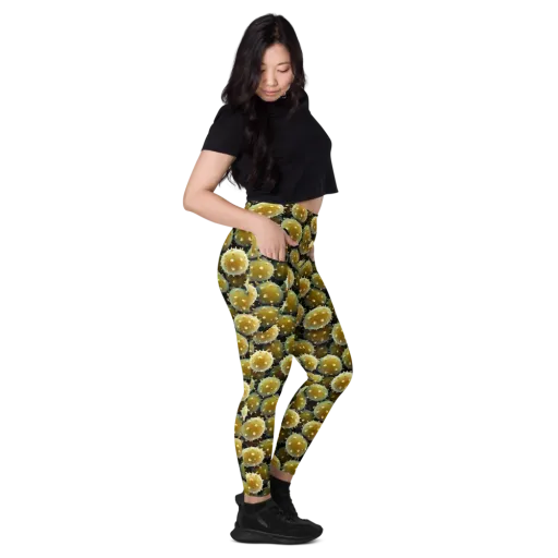 Golden Spore on a Leggings with Pockets