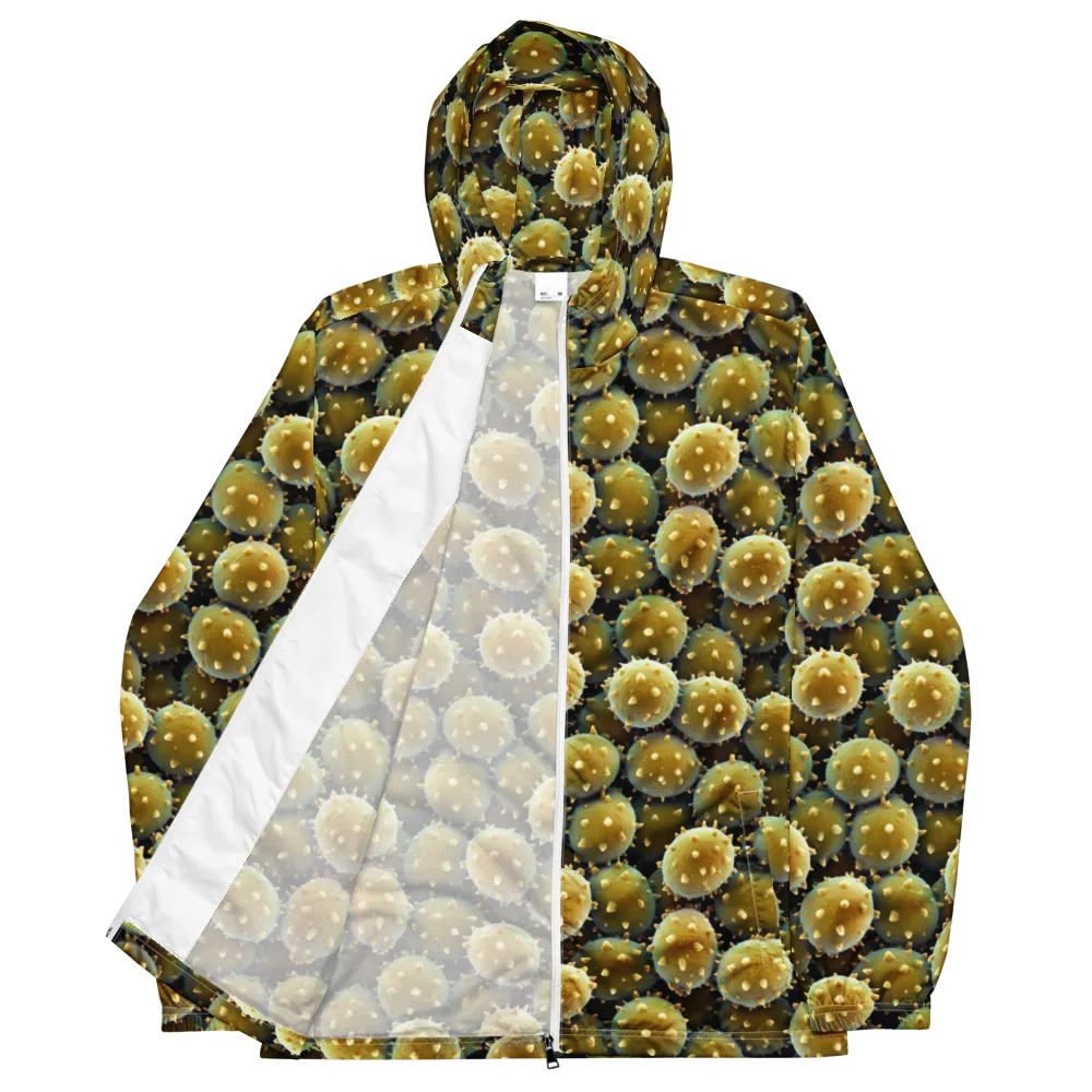 Golden Spore on Men's Windbreaker — Front