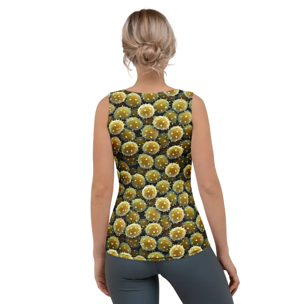Golden Spore on Women's Tank Top — Back