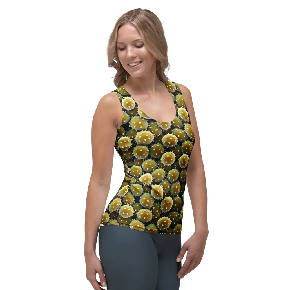 Golden Spore on Women's Tank Top — Right Front