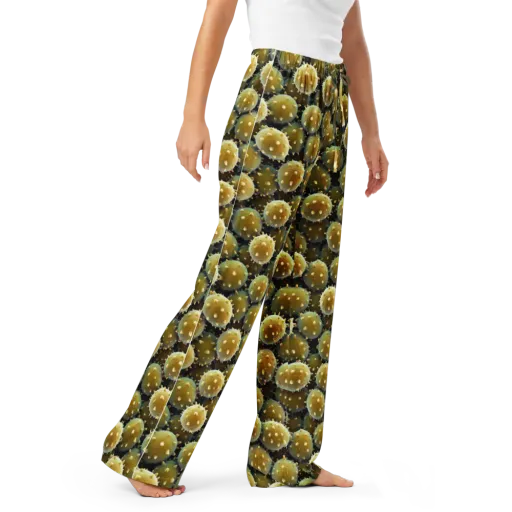 Golden Spore on a Women's Pajama Pants