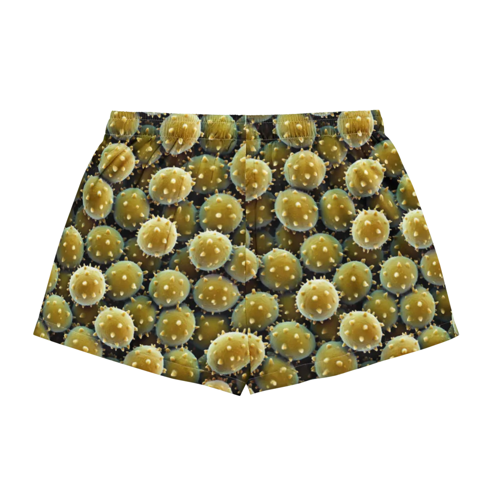 Golden Spore on Women's Pajama Shorts — Back