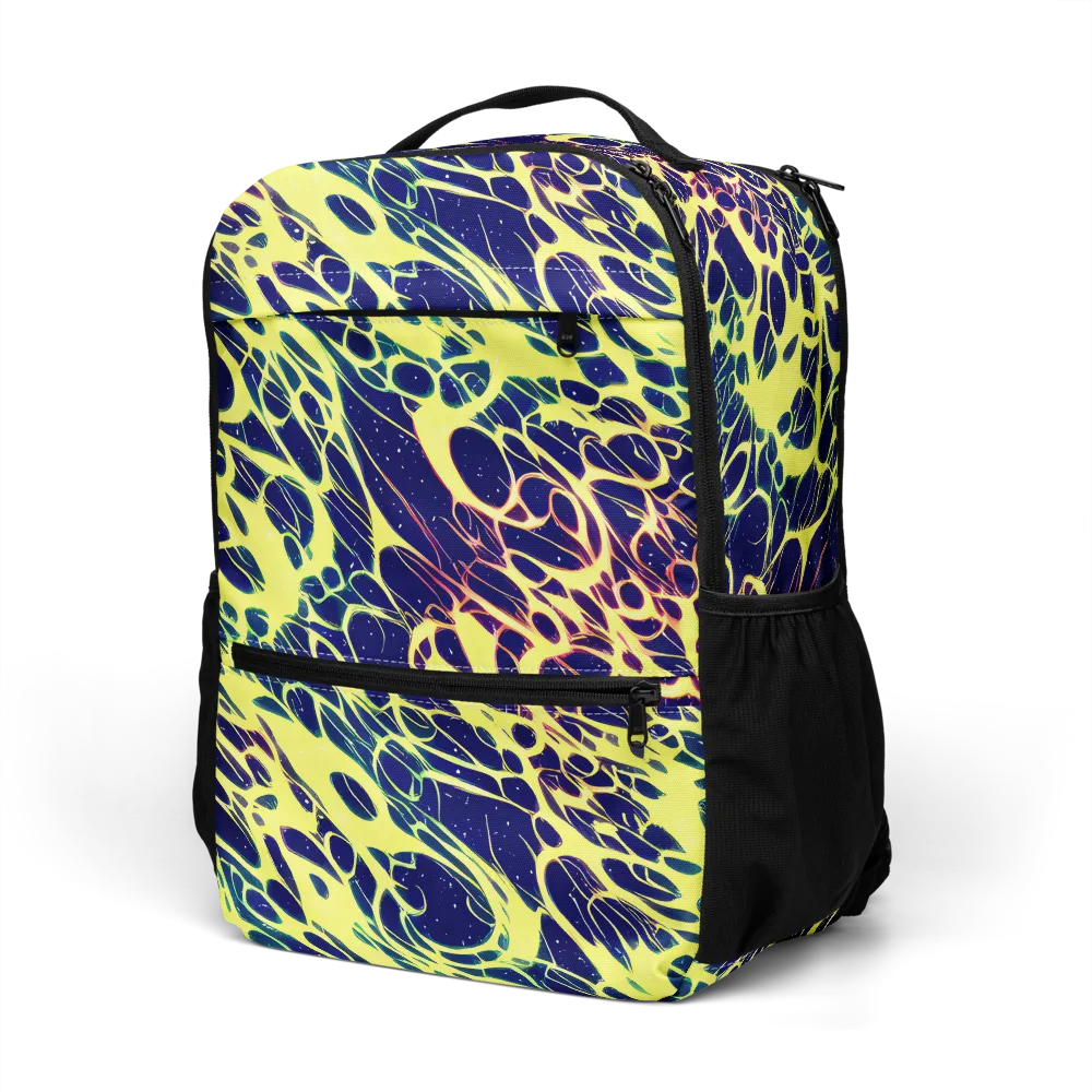 Acid Starfield on Utility Backpack — Left Front