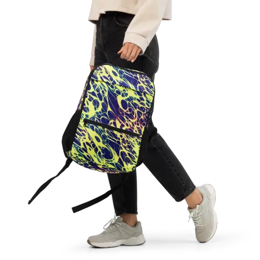 Acid Starfield on a Utility Backpack