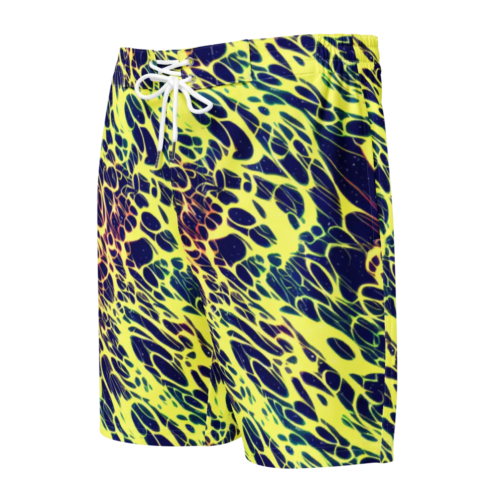 Acid Starfield on Men's Board Shorts — Front