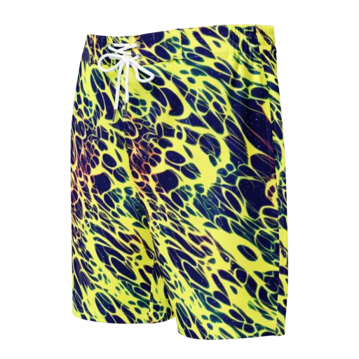 Acid Starfield on a Men's Board Shorts
