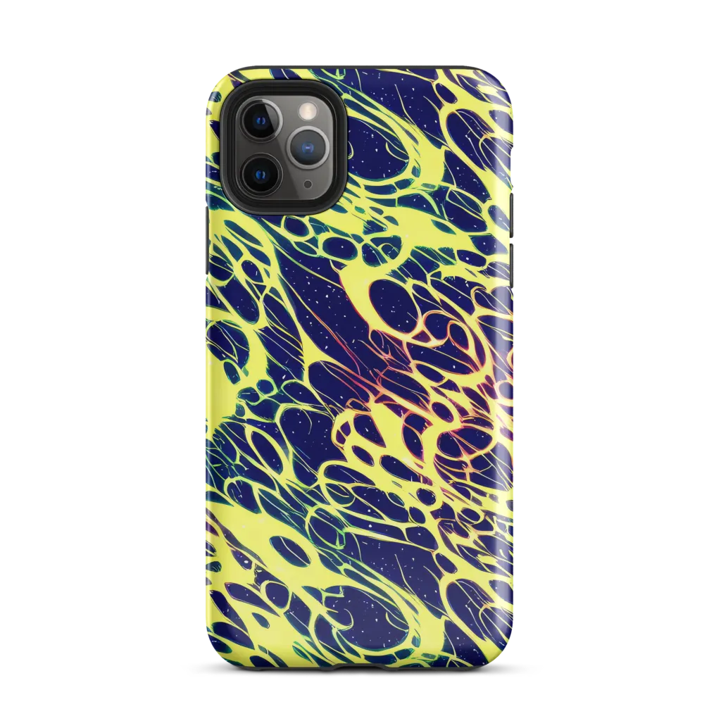Acid Starfield on Tough Case for iPhone® — Front