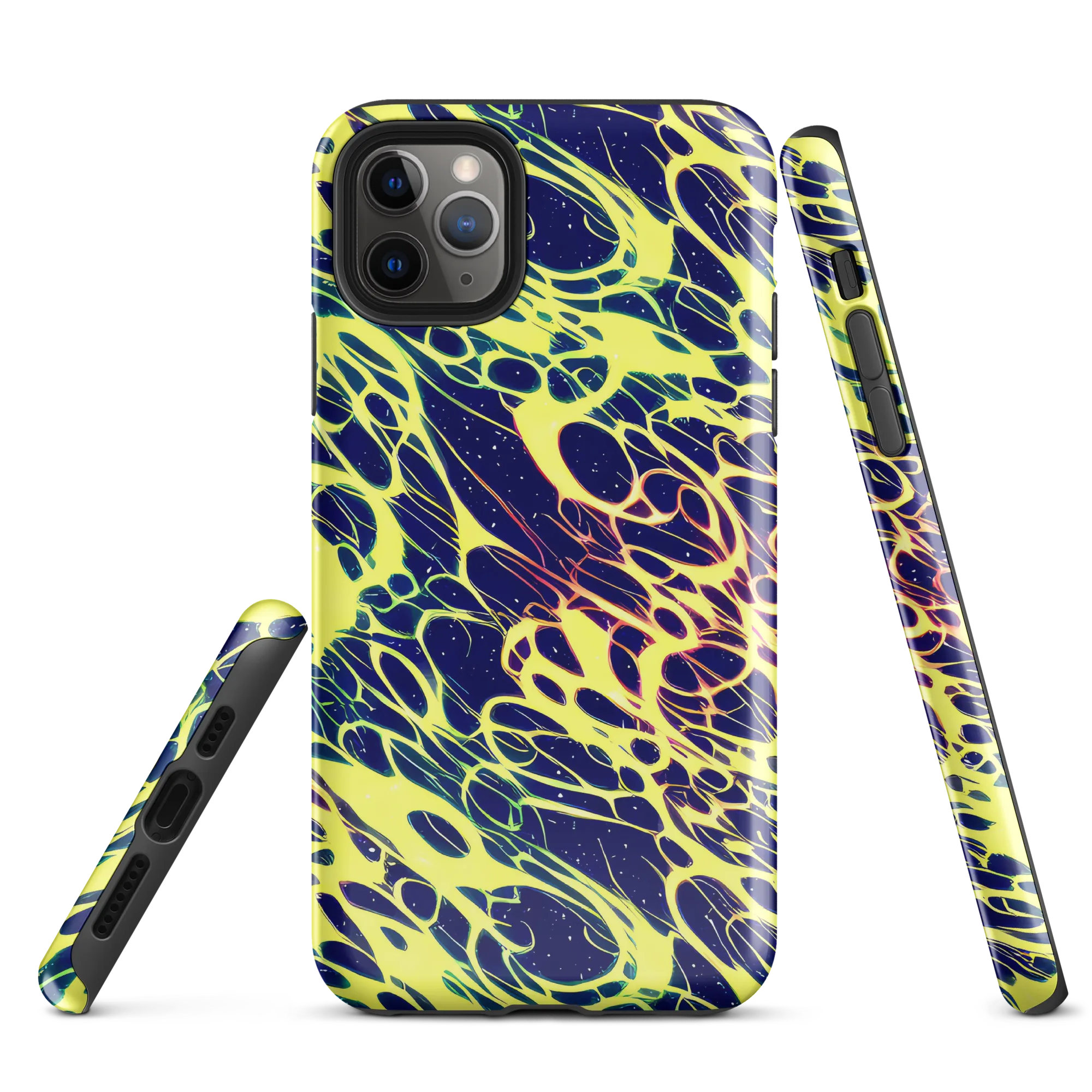 Acid Starfield on Tough Case for iPhone® — Front