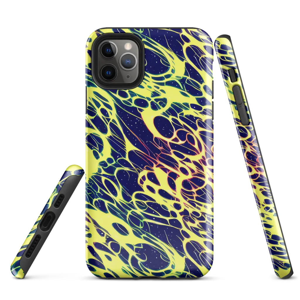 Acid Starfield on Tough Case for iPhone® — Front