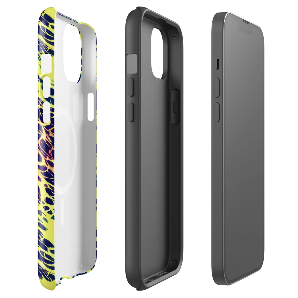 Acid Starfield on MagSafe Tough Case for iPhone® — Front