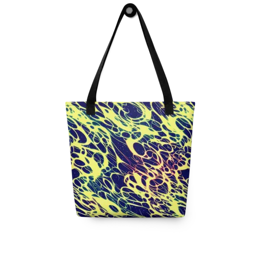 Acid Starfield on a Tote Bag