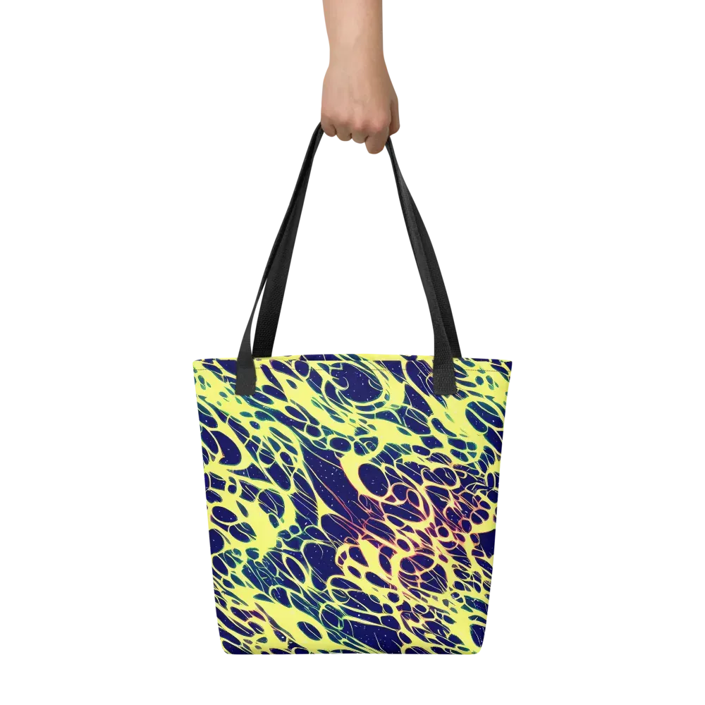 Acid Starfield on Tote Bag — Front