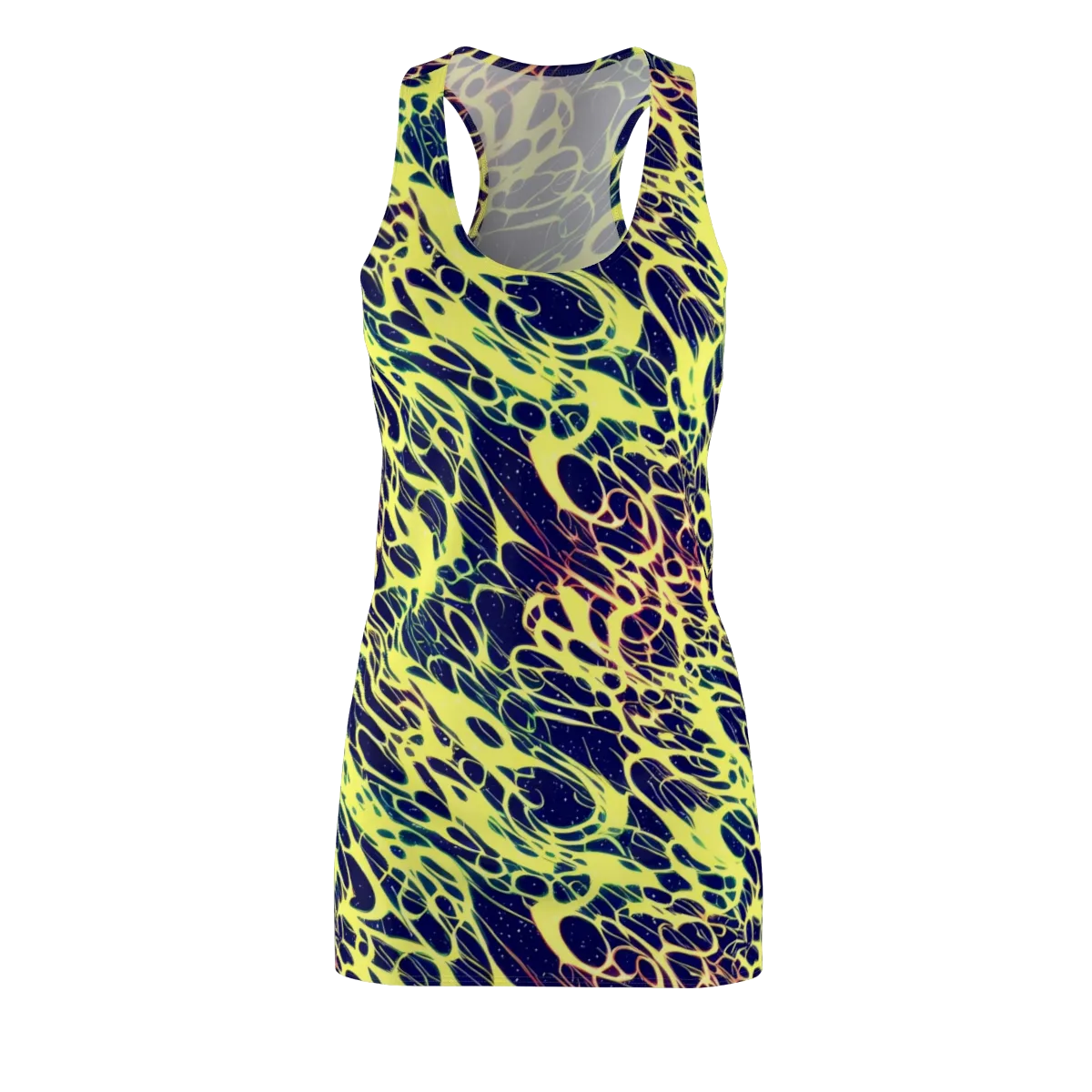 Acid Starfield on Racerback Dress — Front