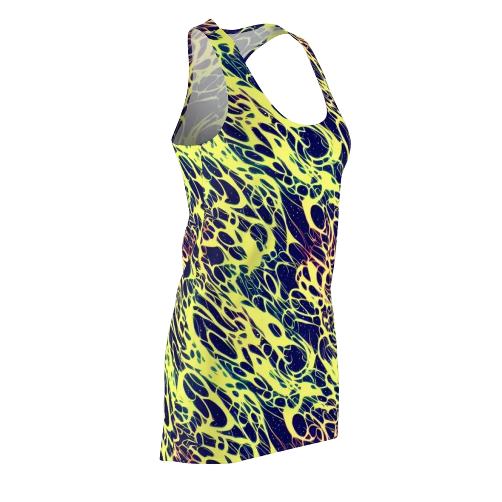 Acid Starfield on Racerback Dress — Front Side