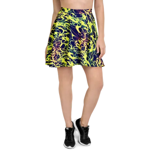 Acid Starfield on a Skater Skirt