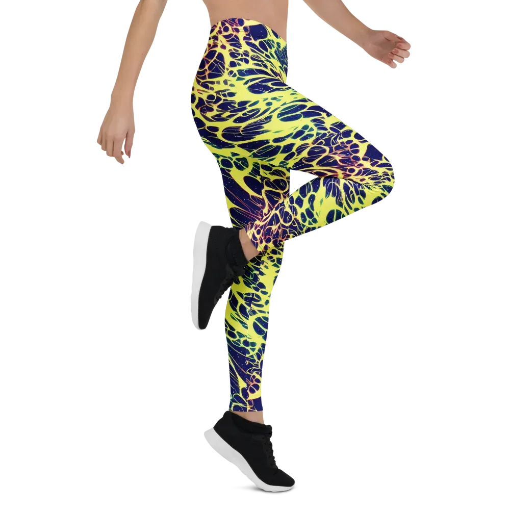 Acid Starfield on Leggings — Right