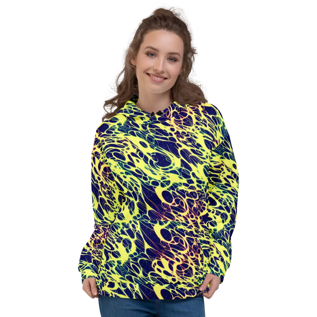 Acid Starfield on Hoodie — Front