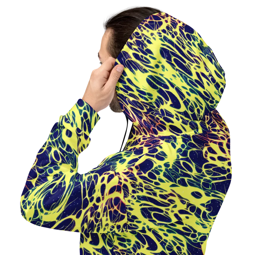 Acid Starfield on Hoodie — Back